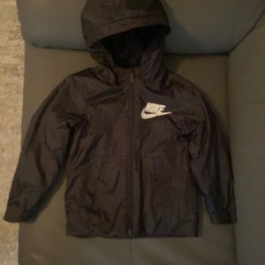 Nike thermal jacket with hoodie.